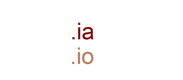 انواع پسوند های مهم، io .ia.
