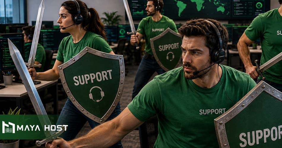 پشتیبانی هاستینگ