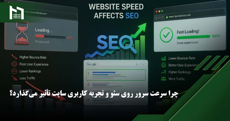 تاثیر سرعت سایت در سئو